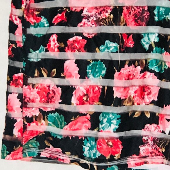 Romeo + Juliet couture short sleeve shirt zipup back & pocket size small READ - Picture 6 of 10